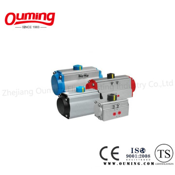 Rack and Pinion Pneumatic Actuator with Double Acting